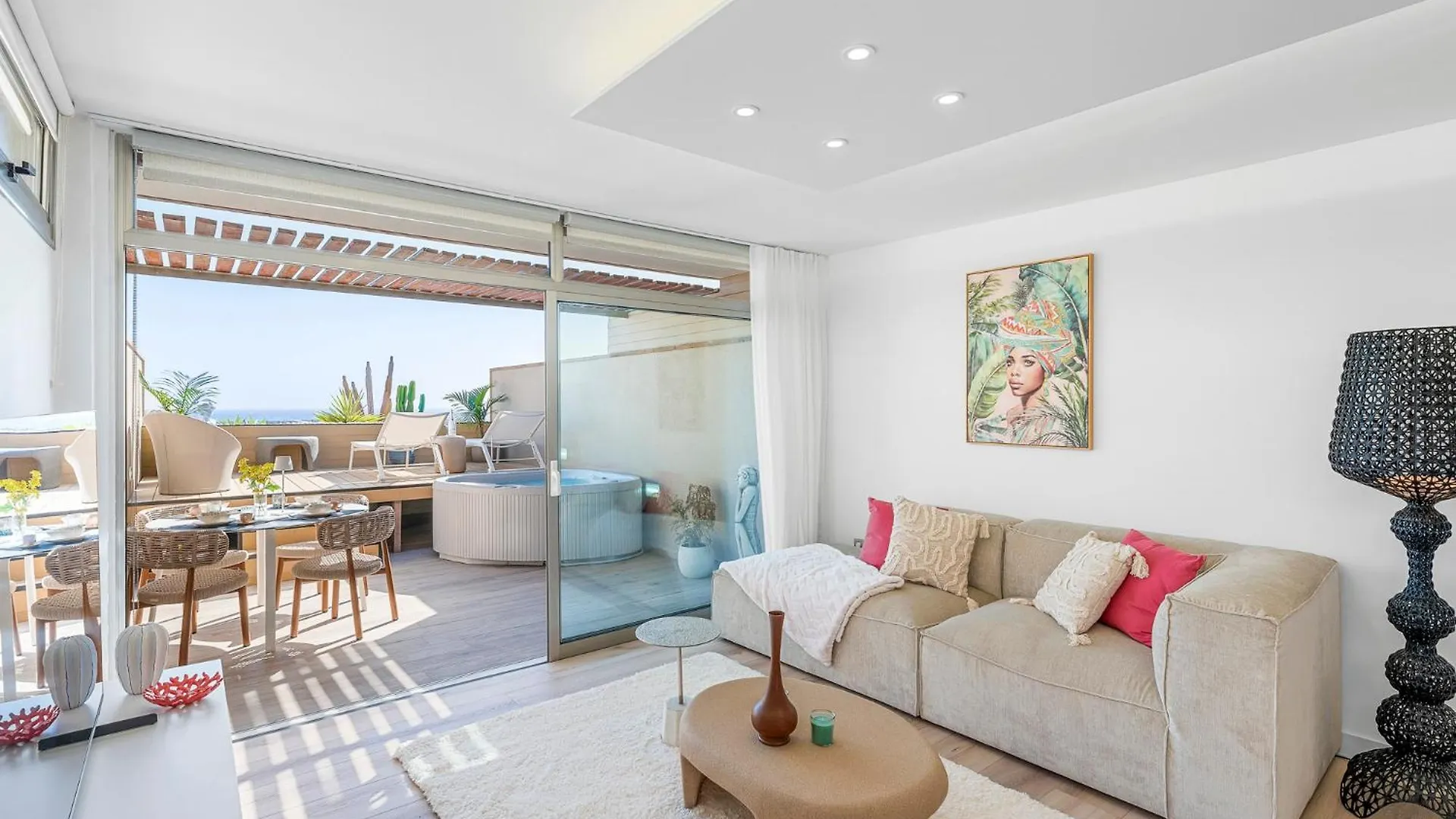 شقة Medano4You Ocean View Terrace Casa Medano El Médano