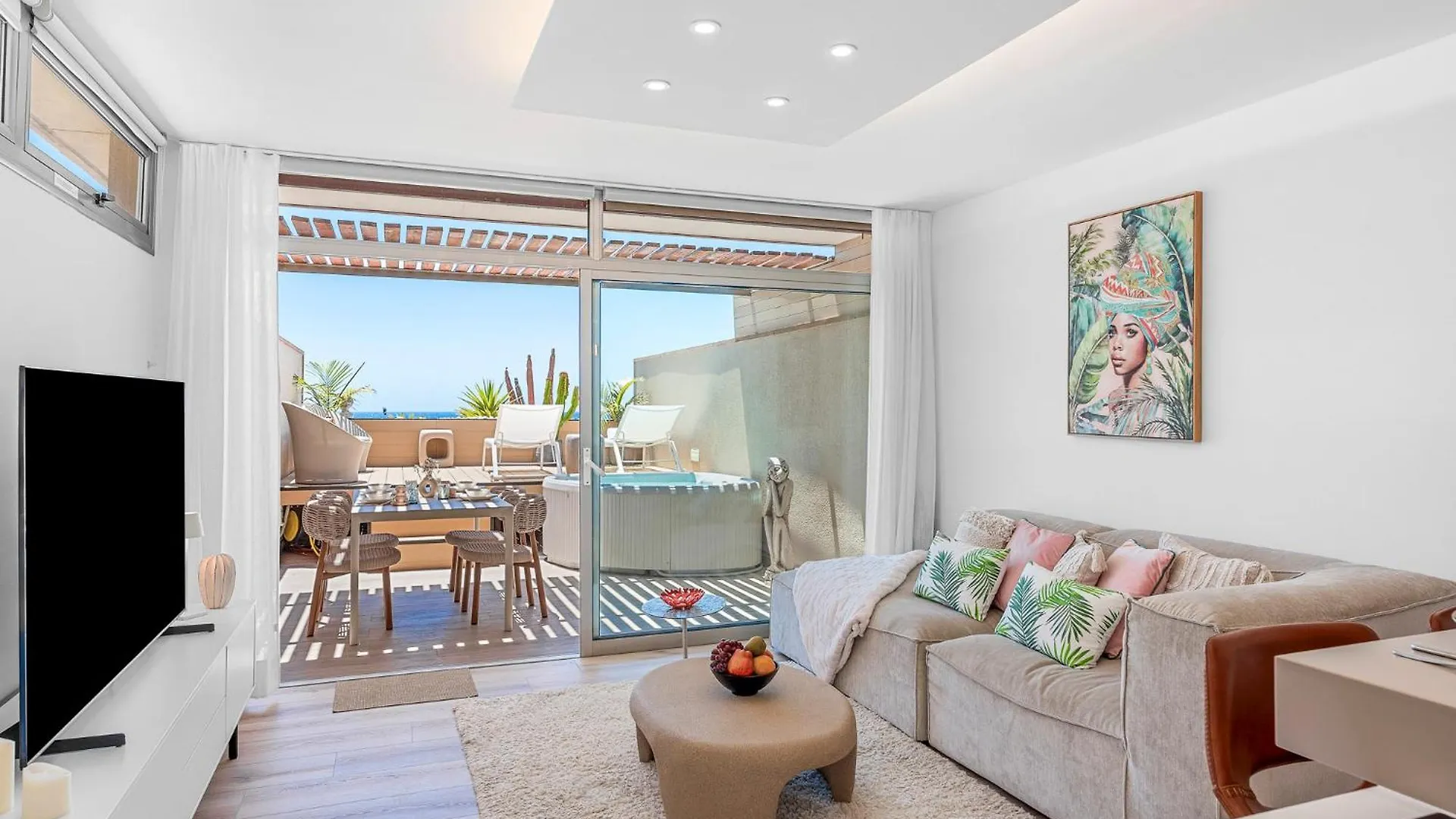 شقة Medano4You Ocean View Terrace Casa Medano El Médano